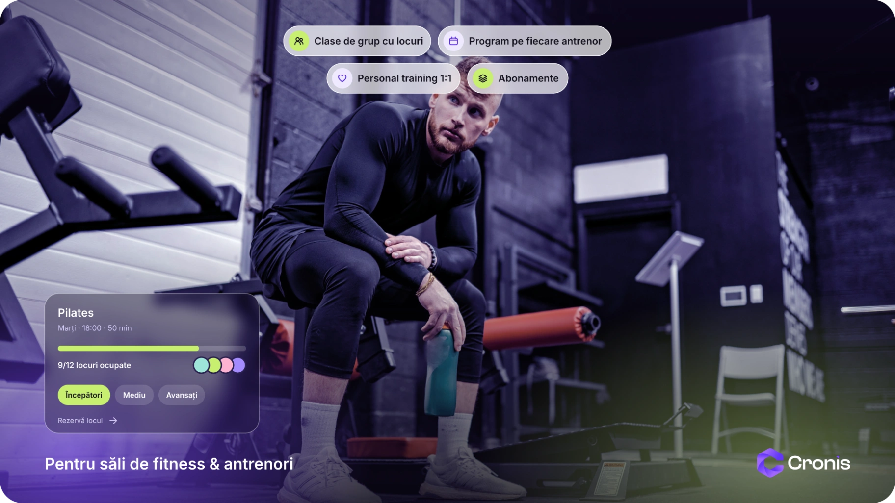 Aplicatie programari sala fitness